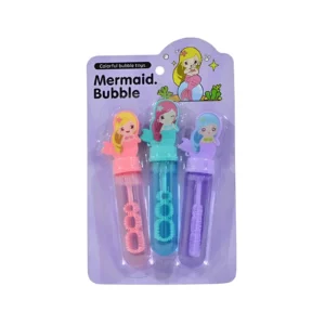 BURBUJERO SIRENAS 14CM X3 EN BLISTER 13.5X22.5CM - 53747 - Image 1