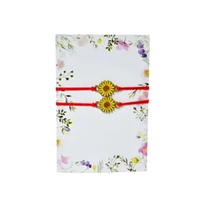 PULSERA BIJOU DIJE FLOR DE HILO 2 PIEZAS X UNIDAD - B24330 - Image 1
