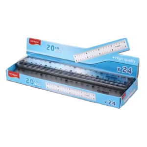 REGLA 20CM ACRILICA X UNIDAD KEYROAD - KR990128 - Image 1