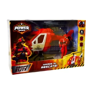 SET HELICOPTERO Y BOMBERO 27.5X18X11CM EN CAJA - 55685 - Image 1