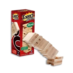 JUEGO JENGA MINI TORRES EN PELIGRO EN CAJA 7X7X21CM TOTO GAMES - 2036 - Image 1
