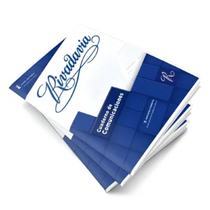 CUADERNO DE COMUNICACIONES 16X21CM T/F 20H RIVADAVIA - Image 1