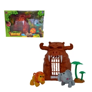 SET INFANTIL FOREST HOUSE JUNGLA EN CAJA 36X25CM - - Image 1