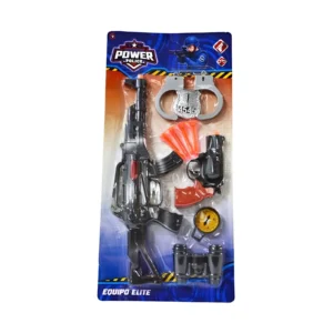 SET DE POLICIA 10 PIEZAS EN BLISTER 25X52X4CM - 52577 - Image 1