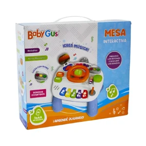 MESA CON VOLANTE INTERACTIVO CON LUZ Y SONIDO 30X27CM - 55496 - Image 1