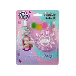 SET DE MAQUILLAJE INFANTIL EN BLISTER 16X20.5CM TINY - 3204 - Image 1