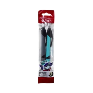 BOLIGRAFO RETRACTIL GINZA 1.0MM BLISTER X2 UNIDADES FILGO - GN10-F2 - Image 1