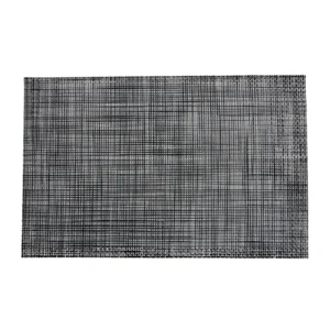 INDIVIDUAL RECTANGULAR PVC CUADRILLE 30X45CM X UNIDAD COLORES SURTIDOS - ZZ-1950 - Image 1