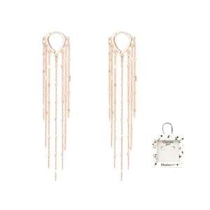 AROS ACERO GOLDEN ROSE COLGANTES X PAR LAS OREIRO - 17237 - Image 1