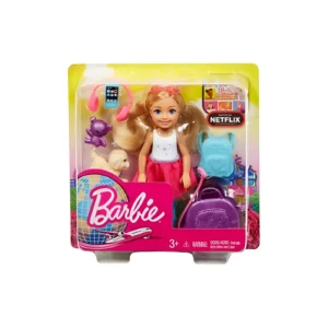 MUÑECA BARBIE CHELSEA EXPLORA Y DESCUBRE 16.5X16- 6451/F