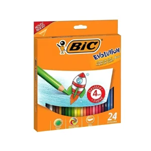 LAPIZ DE COLOR EVOLUTION 4MM CAJA X24 UNIDADES BIC - 972974 - Image 1