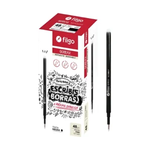 REPUESTO PARA BORRAX BORRABLE 0.7MM CAJA X48 FILGO - REB - Image 1
