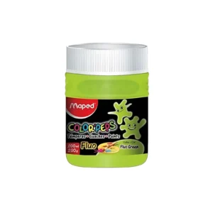 TEMPERA FLUO VERDE 200ML EN POTE MAPED - 826574 - Image 1