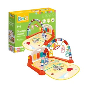 GIMNASIO MUSICAL 3 EN 1 EN CAJA 30X38X8CM BIMBI - 02-4211 - Image 1