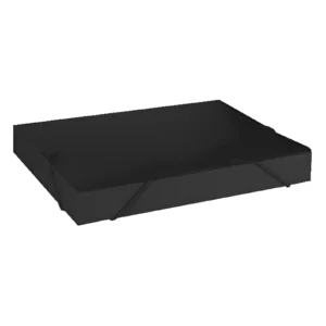CAJA DE ARCHIVO OFICIO PVC OPACO CON ELASTICO 4CM LAMA - DC403OPFC - Image 1