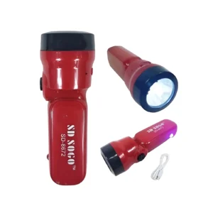 LINTERNA LED CARGA USB 9CM EN BLISTER - 635653/SD-8672 - Image 1