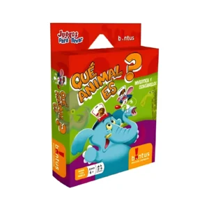 JUEGO DE CARTAS QUE ANIMAL ES? EN CAJA 13.5X18.5CM - 529 - Image 1