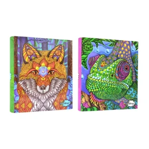 CARPETA A4 2X40 PSICODELIC X1 SURTIDO INKDROP - 201724 - Image 1