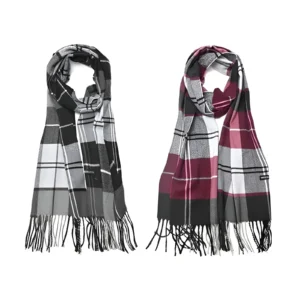BUFANDA HOMBRE CUADRILLE 30X185CM X UNIDAD COLORES SURTIDOS WANDERLUST - 38834 - Image 1