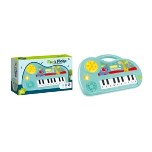 PIANO MUSICAL INFANTIL CON LUZ EN CAJA 23X14CM - 52626 - Image 1