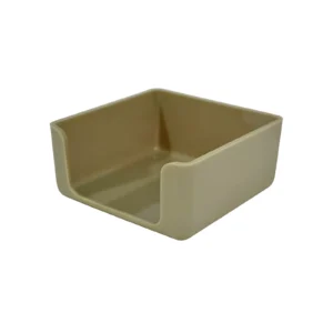 PORTA TACO ACRILICO BEIGE 9X9CM PIZZINI - 0492BE - Image 1