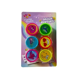 SELLITOS INFANTILES X6 EN BLISTER 8X12.5CM X UNIDAD MODELOS SURTIDOS - 54752 - Image 1