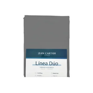 SABANA AJUSTABLE DUO 144 HILOS 1 1/2 48% ALGODON JEAN CARTIER - 0839/1