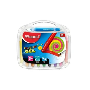 CRAYON COLOR PEPS DE GEL VALIJA X10 UNIDADES MAPED - 836310 - Image 1