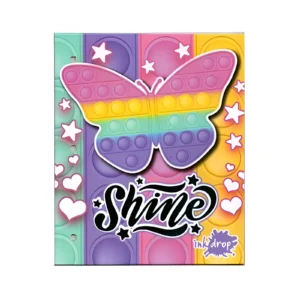 CARPETA Nº3 DOS TAPAS POP IT PASTEL INKDROP - 302213 - Image 1