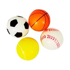 PELOTA DE GOMA ANTIESTRES DEPORTES 5.5CM X UNIDAD MODELOS SURTIDOS - 1746-4 - Image 1
