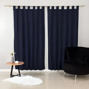 CORTINA AMBIENTE TROPICAL LISA 130X205CM BLANCO PARIS - C4012 - Image 1