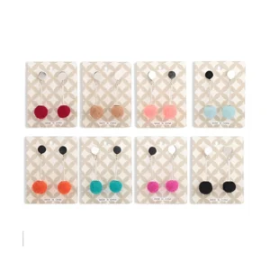 AROS COLGANTES CON POMPON TRENDY - A8285 - Image 1