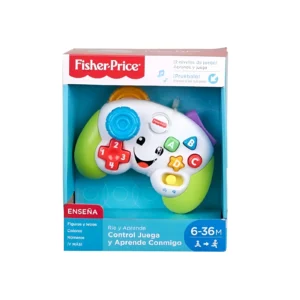 JOYSTICK INTERACTIVO JUEGA Y APRENDE CONMIGO FISHER PRICE EN CAJA 16X20CM - 6051/FWG10 - Image 1