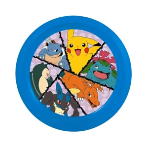 PLATO PLAYO PLASTICO EASY POKEMON 21CM WABRO - 1246 - Image 1