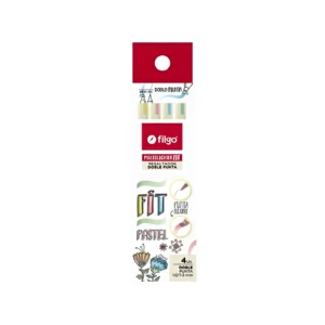 RESALTADOR DOBLE PUNTA PASTEL MULTILIGHTER FIT CAJA X4 F - Image 1