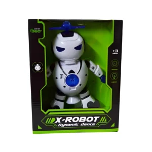 ROBOT BAILARIN CON LUZ Y SONIDO EN CAJA 19X24X9.5CM - 55905 - Image 1