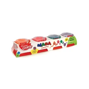 SET DE MASAS POTES 125G X4 FLUO MAPED CREATIV - 824662 - Image 1