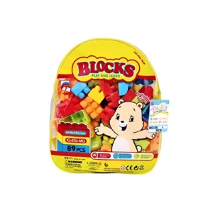 SET DE BLOQUES 52PZS EN MOCHILA 28X24X13CM - 51260 - Image 1