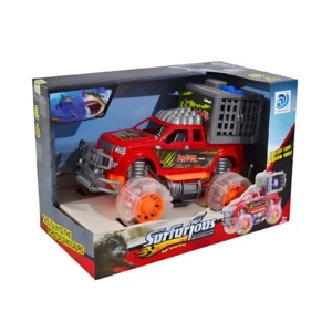 CAMIONETA 4X4 C/DINO, LUZ Y SONIDO 26.5X15.7X18CM - BL