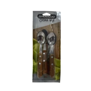 CUCHARA PARA TE SIMONAGGIO CUCINA MIA MADERA X6 - 1511/6 - Image 1