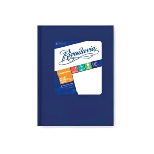 CUADERNO 16X21 CUADRICULADO T/D ARAÑA AZUL 98H RIV - Image 1