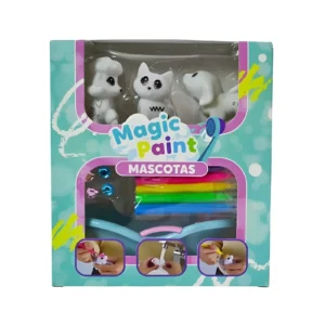 MASCOTAS PARA PINTAR LAVABLE CON ACCESORIOS EN CAJA 17X19X9CM - 55711/76448 - Image 1