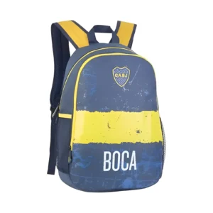 MOCHILA 17" ESPALDA BOCA JUNIORS X UNIDAD ESTAMPA SURTIDA - BJ71