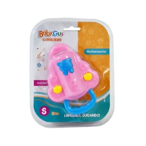 SONAJERO MULTISENSORIAL BABY GUS EN BLISTER 15X20CM - 55185 - Image 1