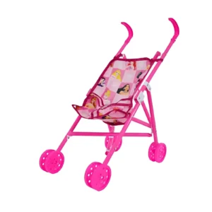COCHE PARA MUÑECAS PLASTICO PRINCESAS 49X36X26CM - 53528 - Image 1