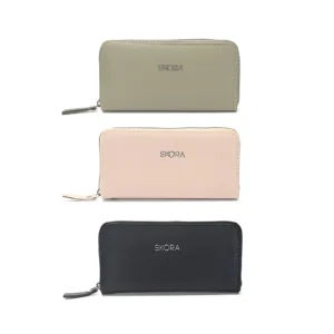 BILLETERA MUJER 1 CIERRE LISA 19X9CM X UNIDAD COLORES SURTIDOS SKORA - 39862 - Image 1
