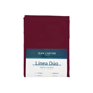 SABANA AJUSTABLE DUO 144 HILOS 1 1/2 48% ALGODON JEAN CARTIER - 0839/1