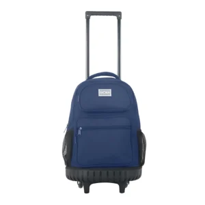 MOCHILA 18" CON CARRO AZUL SKORA - 37708 - Image 1