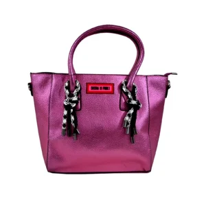 CARTERA METALIZADA LINEA PINK PU 27X27X9CM SKORA - 31638 - Image 1