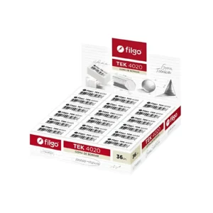 GOMA DE BORRAR LAPIZ TECNICA TEK 4020 CAJA X36 FILGO - E - Image 1
